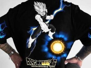 Majin Vegeta Graphic Back Print T-Shirt